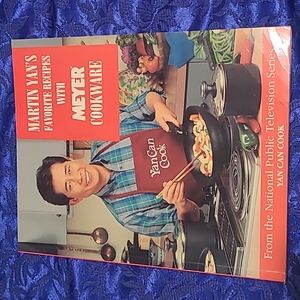 🍂3/$10 Yan Can Cook: Martin Yan's Favorite Recipes with Meyer Cookware COOKBOOK